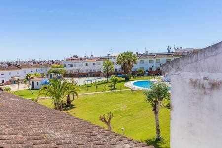 Casa Grande Piscina Y Garaje Aljaraque Exterior foto