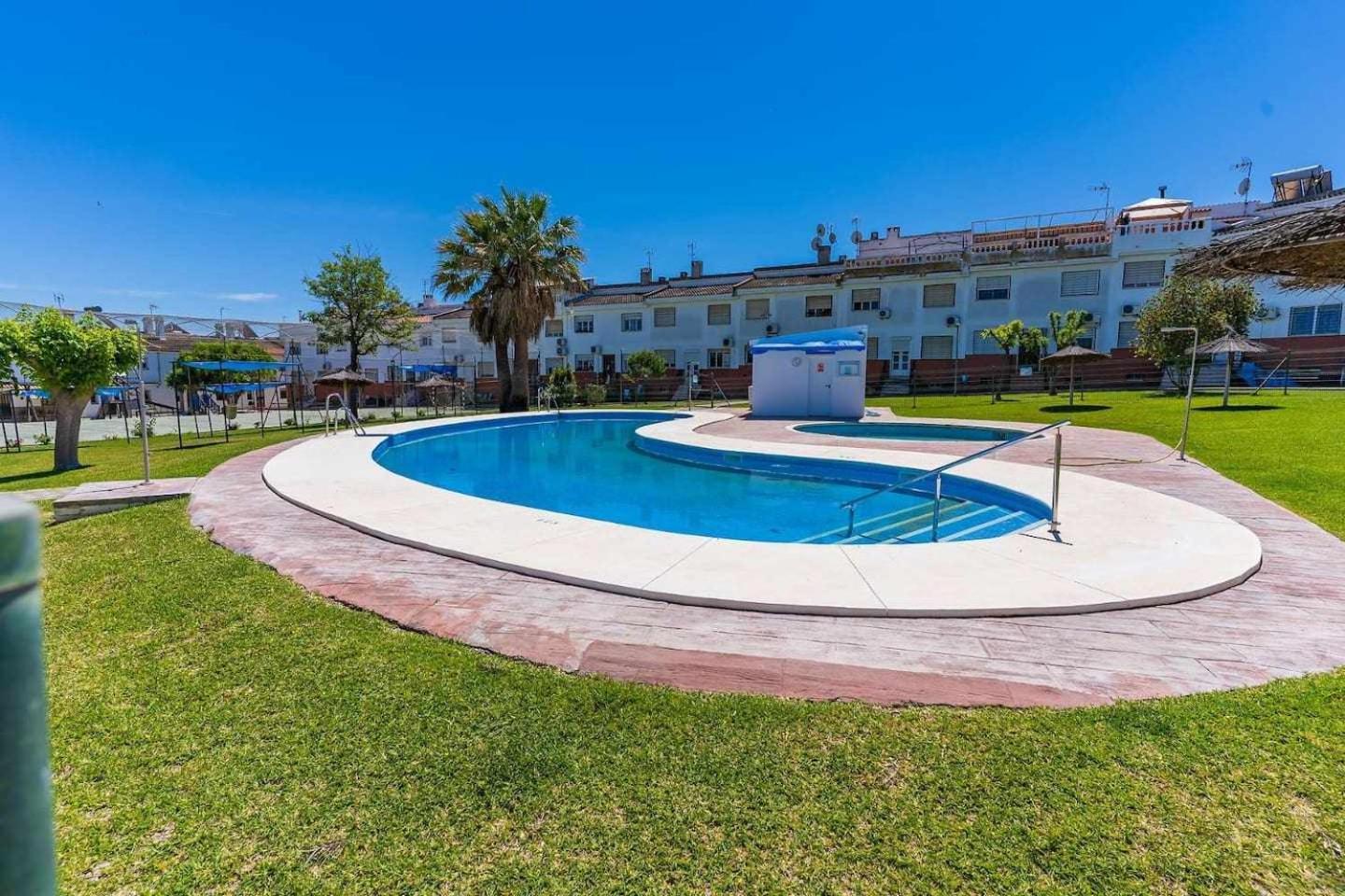 Casa Grande Piscina Y Garaje Aljaraque Exterior foto